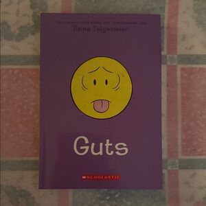 Scholastic 'Guts' Book by Raina Telgemeier

***B2 G1 Free!**- Read Description